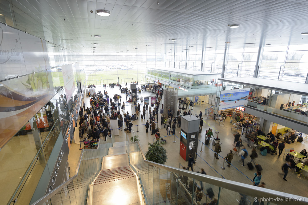 Liege airport terminal
